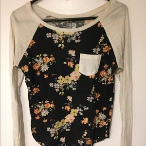 Floral Raglan Shirt